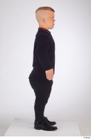  Jerome black jeans black oxford shoes blue sweatshirt casual dressed standing whole body 0007.jpg